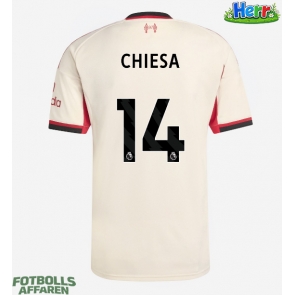 Liverpool Federico Chiesa #14 Bortatröja 2025-26 Kortärmad